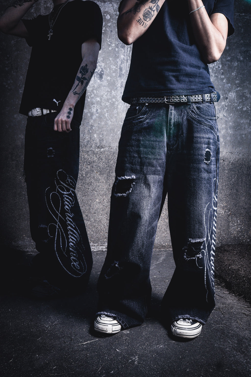 "WITHERED" DENIM