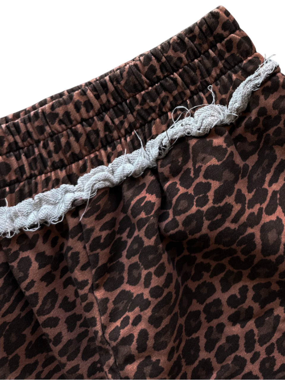 "DESTROYED" SWEATS CHEETAH