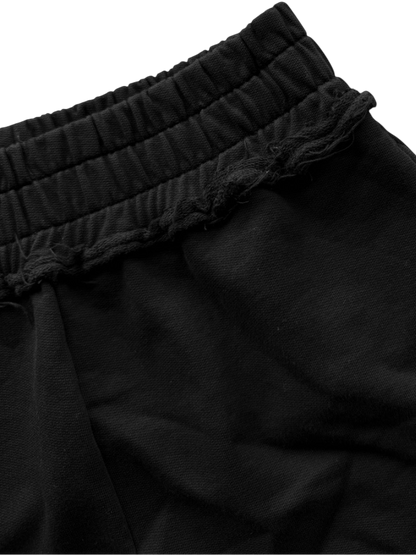 "DESTROYED" SWEATS BLACK