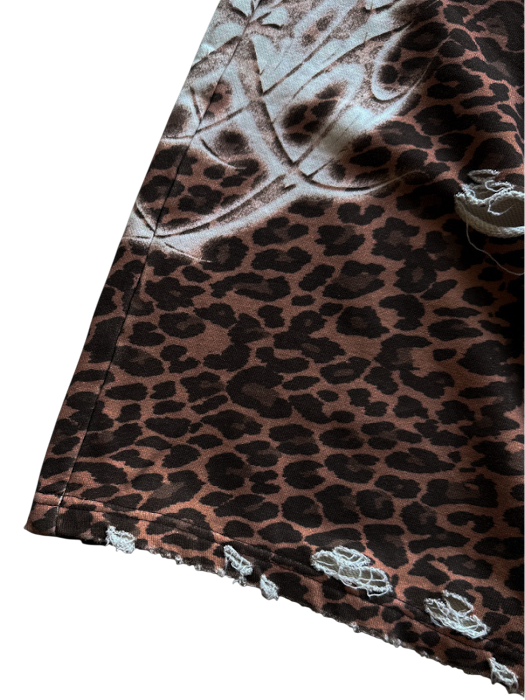 "DESTROYED" SWEATS CHEETAH